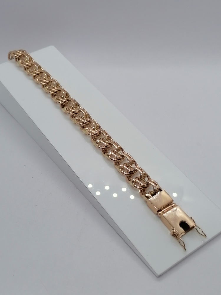 БРАСЛЕТ ПОЛНОВЕСНЫЙ Бисмарк (Au 585)