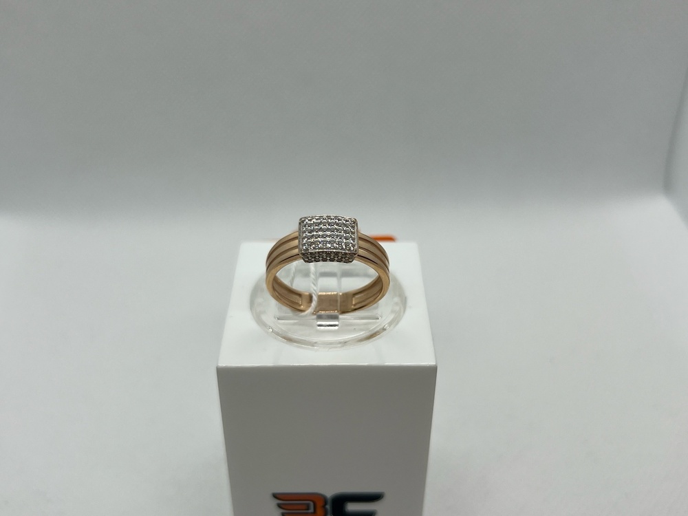 КОЛКМИ585 КОЛЬЦО С КАМНЯМИ (Au 585) КОЛКМИ585 КОЛЬЦО С КАМНЯМИ (Au 585)