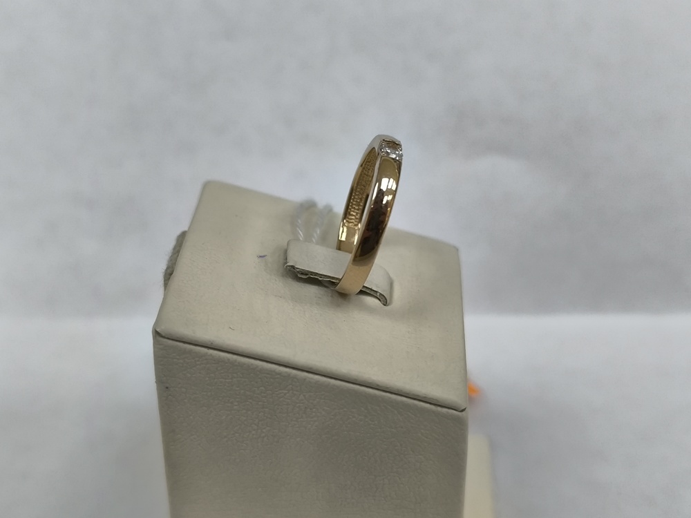 КОЛКМ585 КОЛЬЦО С КАМНЕМ (Au 585) КОЛКМ585 КОЛЬЦО С КАМНЕМ (Au 585)