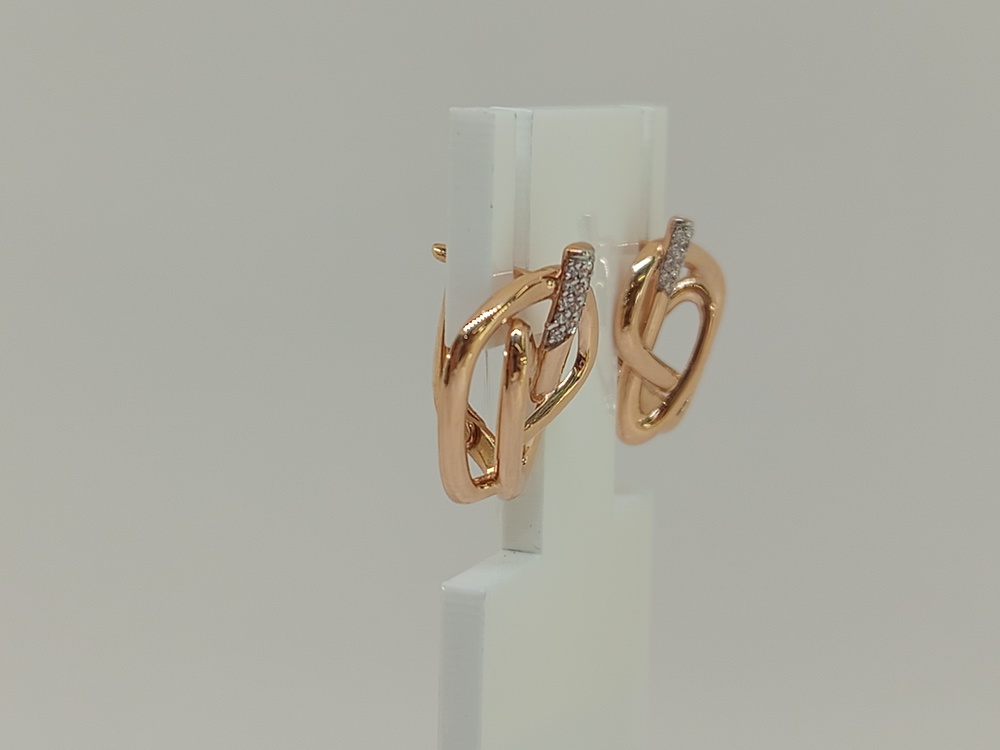 СЕРЬГИ С КАМНЯМИ (Au 585)