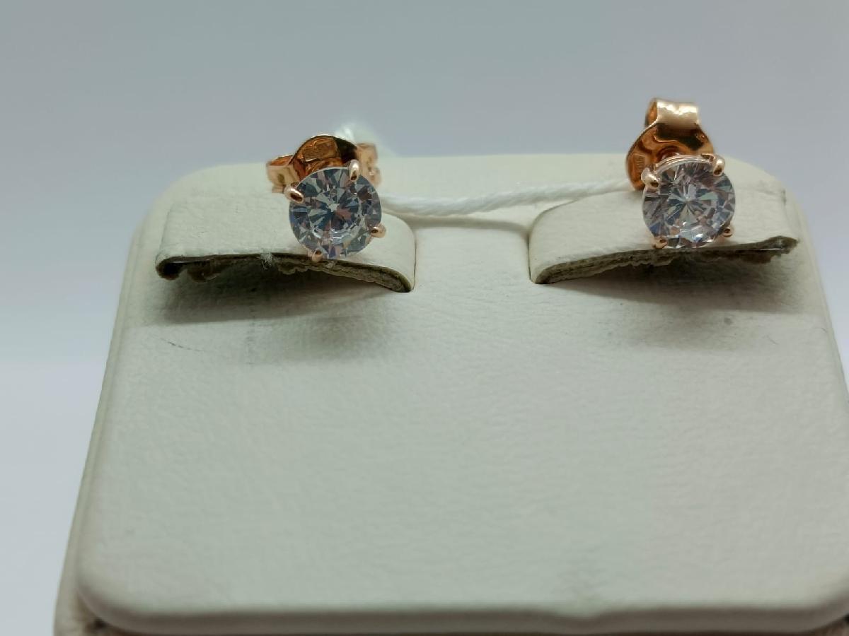 СПУС585 СЕРЬГИ ПУСЕТЫ (Au 585) СПУС585 СЕРЬГИ ПУСЕТЫ (Au 585)