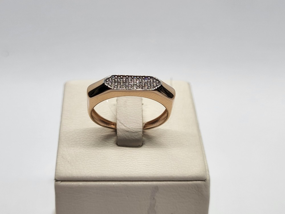 КОЛЬЦО С КАМНЯМИ (Au 585) КОЛЬЦО С КАМНЯМИ (Au 585)