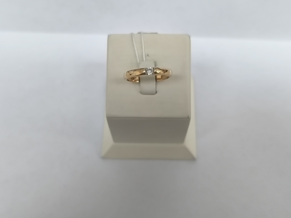 КОЛЬЦО С КАМНЕМ (Au 585)