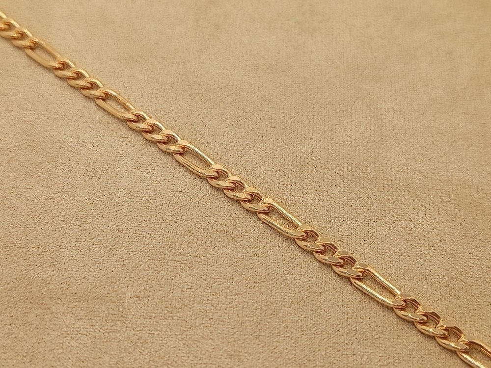 БРАСЛЕТ ПУСТОТЕЛЫЙ Фигаро(картье) (Au 585)