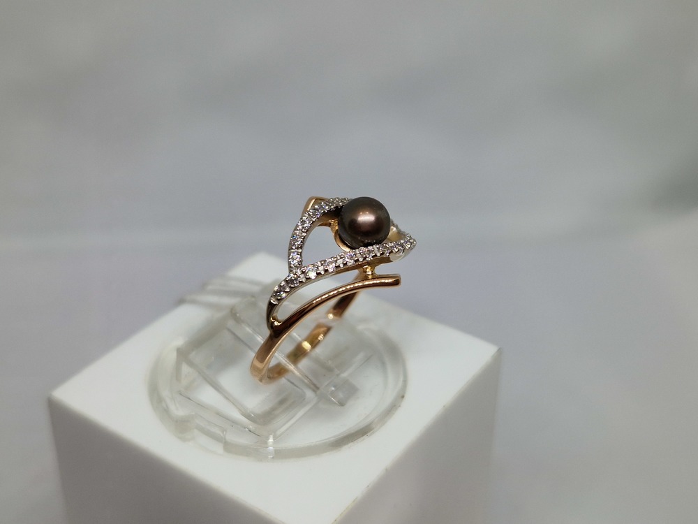 КОЛКМИ585 КОЛЬЦО С КАМНЯМИ (Au 585)