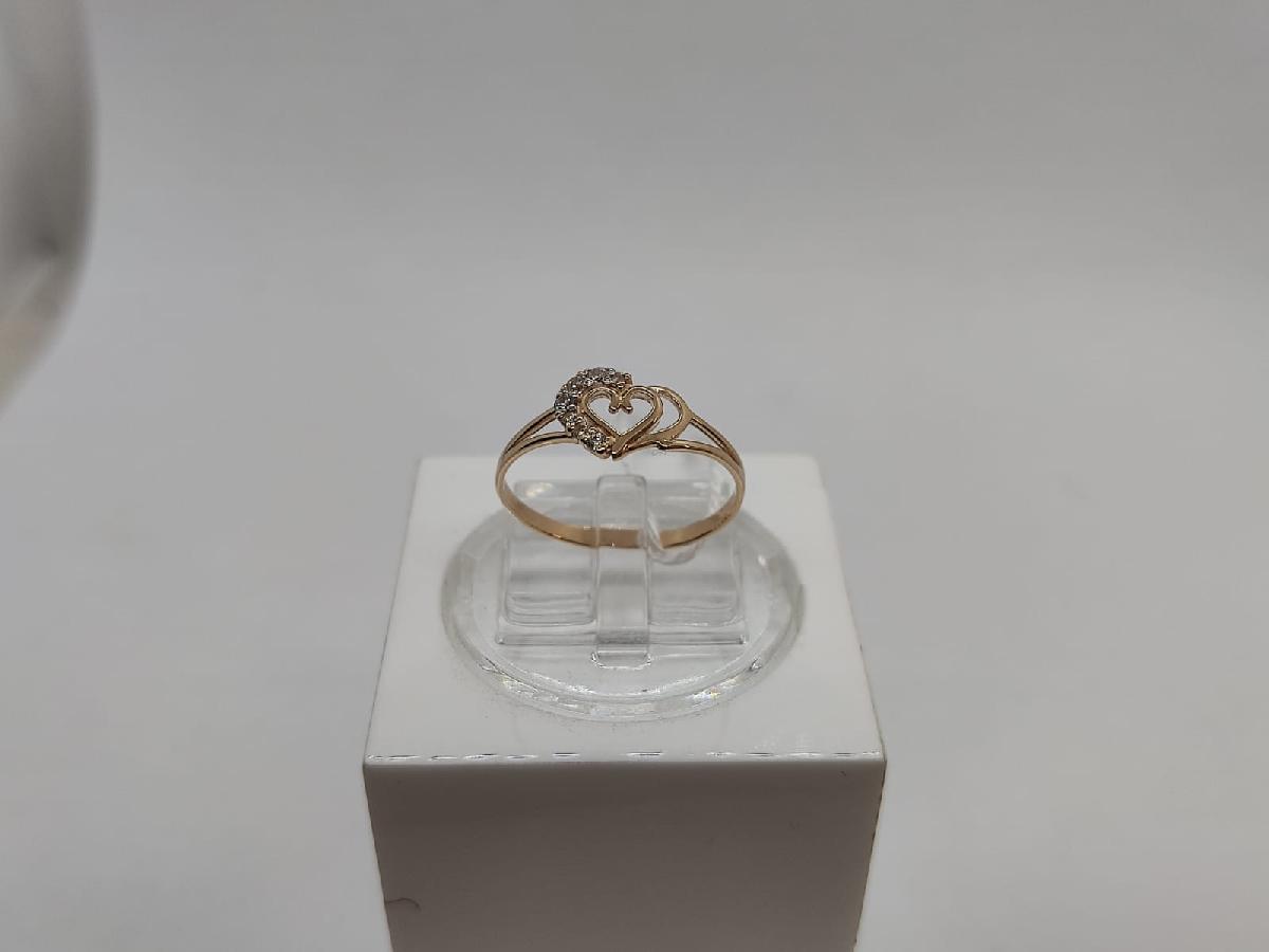 КОЛКМИ585 КОЛЬЦО С КАМНЯМИ (Au 585)