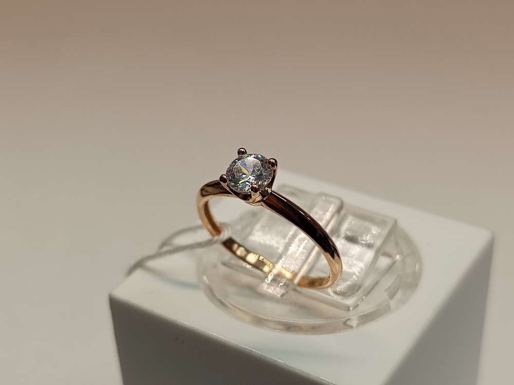 КОЛКМИ585 КОЛЬЦО С КАМНЯМИ (Au 585)