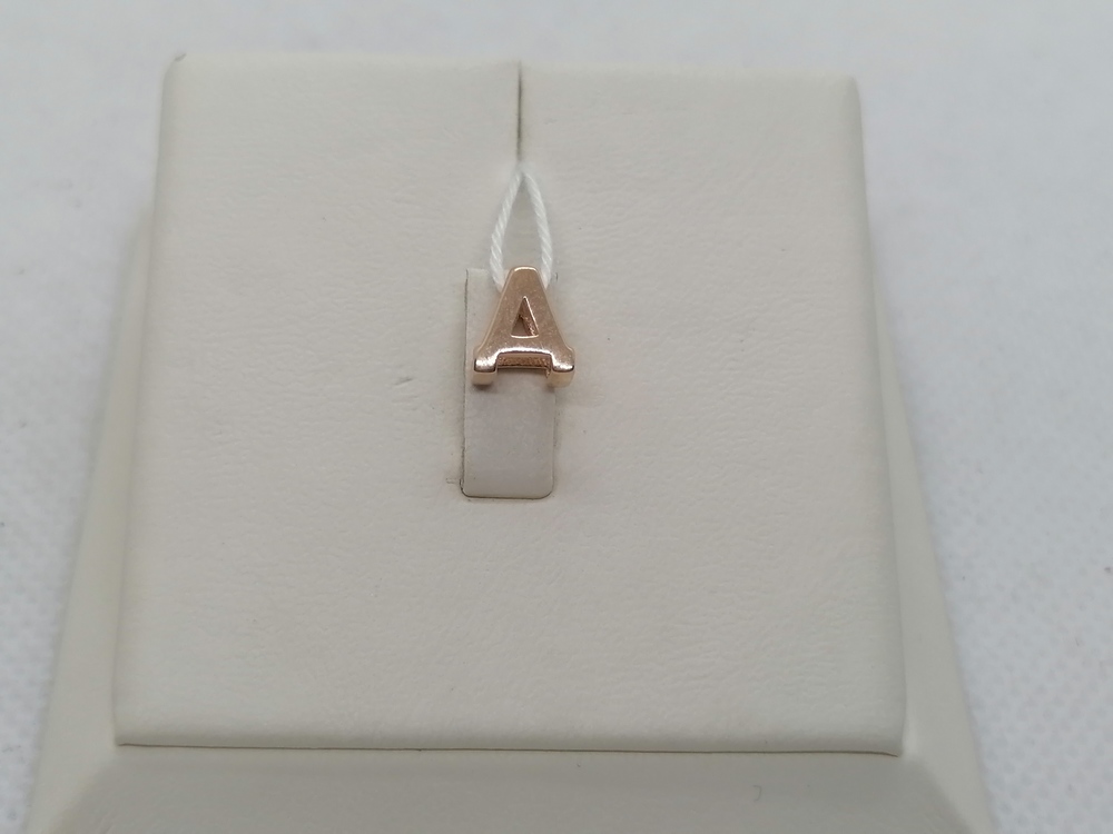 ПОДВЕСКА БУКВА Д Au 585