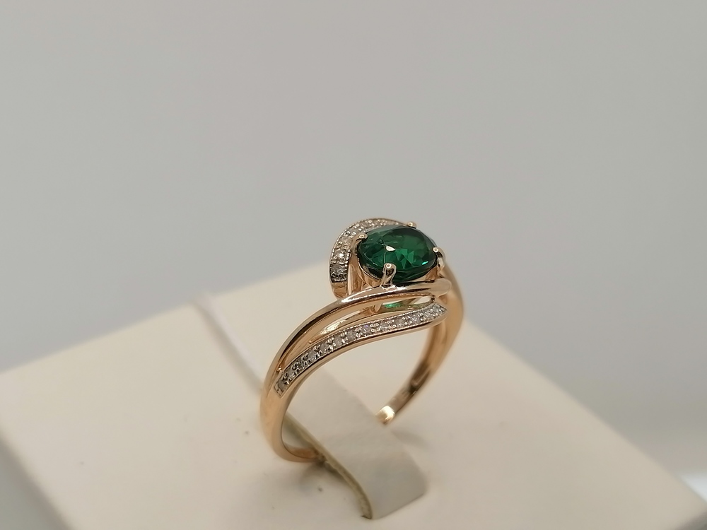 КОЛЬЦО БРИЛЛИАНТ Au 585