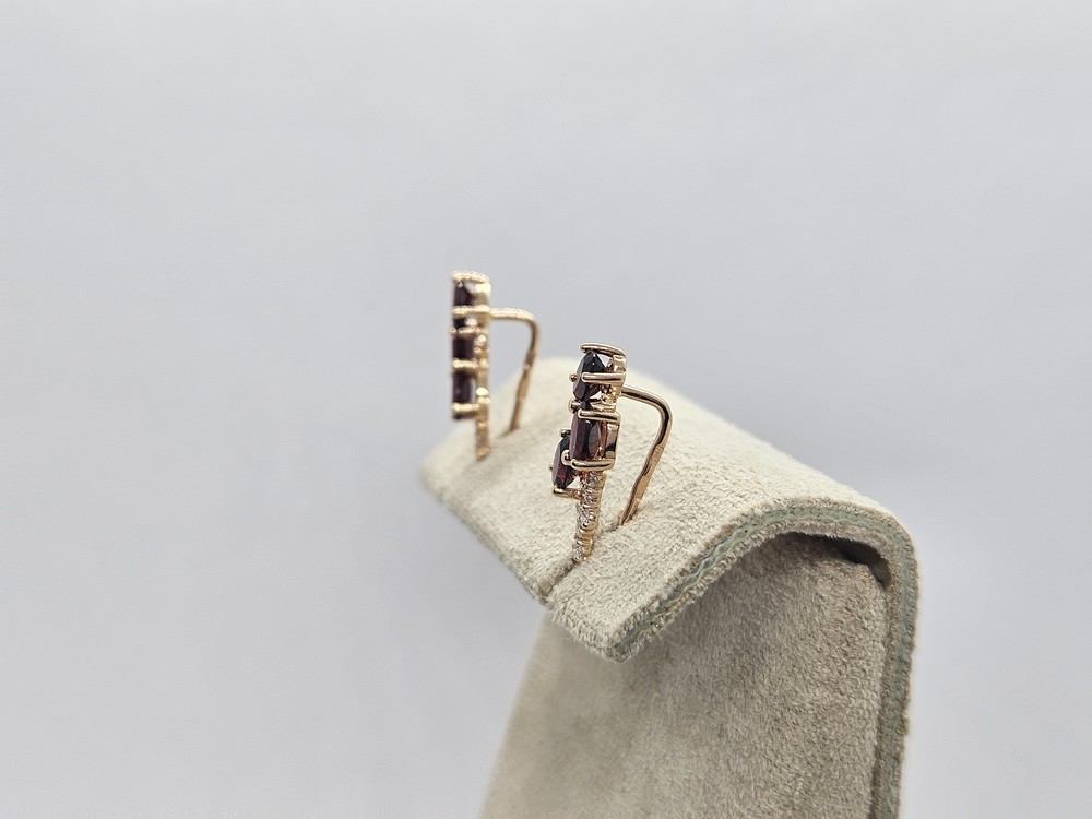 СЕРЬГИ С КАМНЯМИ (Au 585)