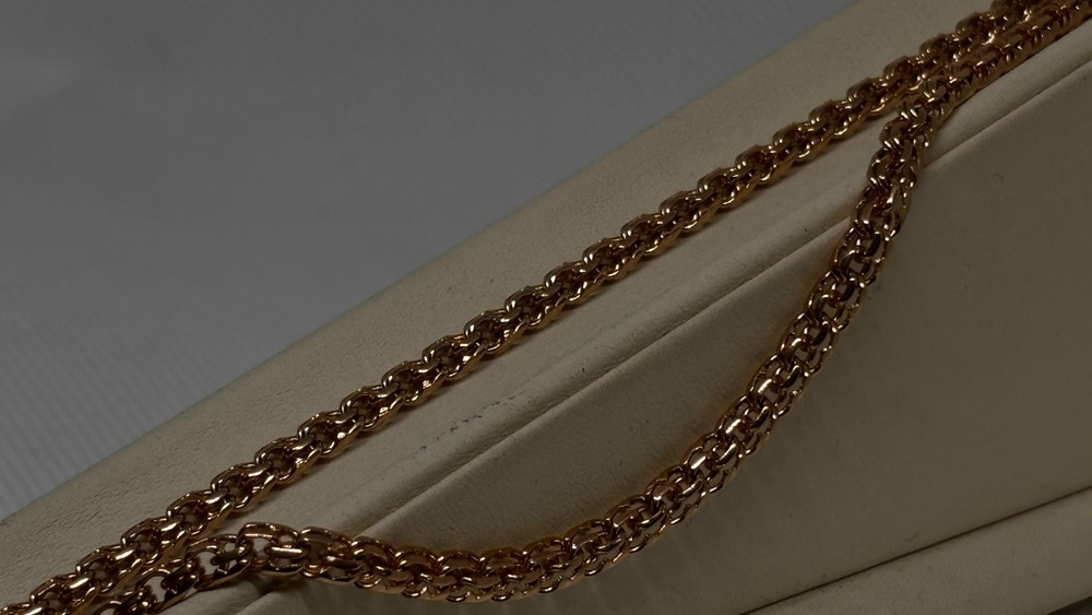 ЦЛБС585 ЦЕПЬ ПОЛНОВЕСНАЯ Бисмарк (Au 585)