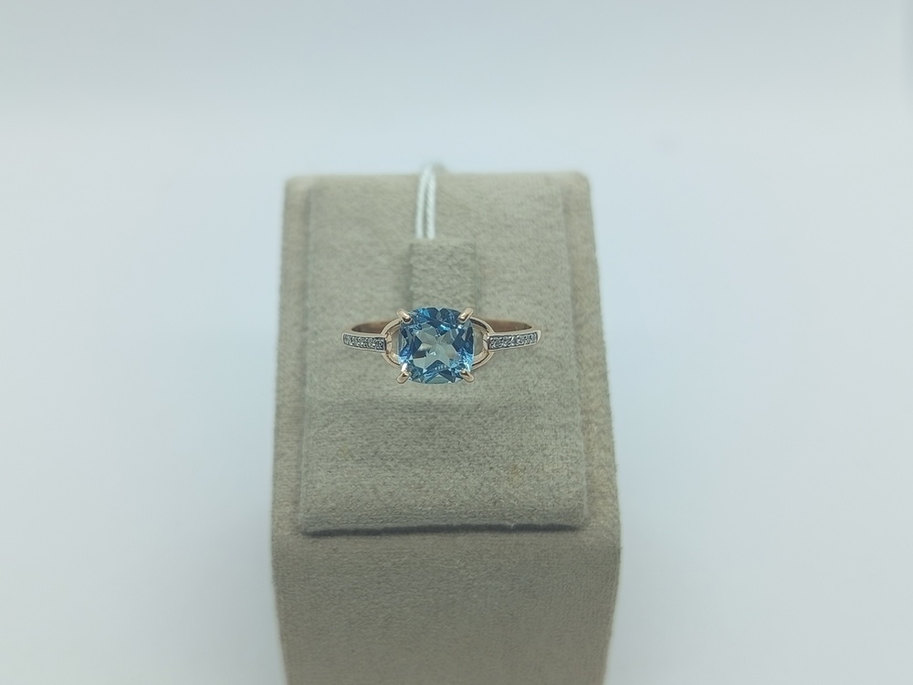 КОЛЬЦО БРИЛЛИАНТ Au 585