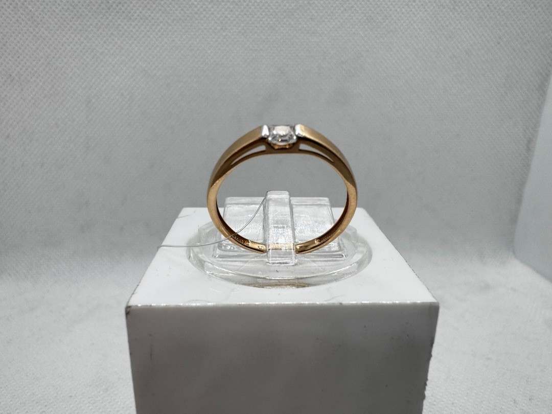 КОЛЬЦО С КАМНЕМ (Au 585)