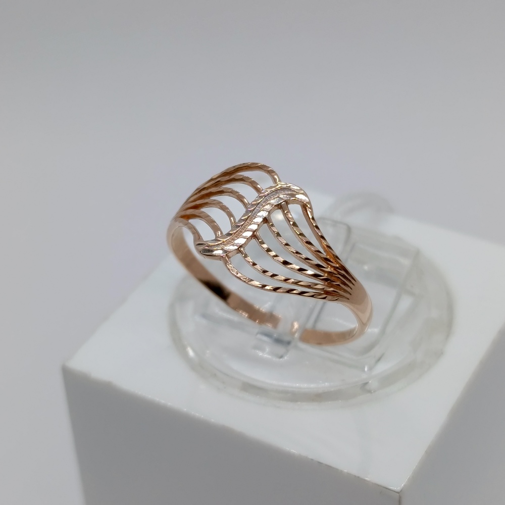 КОЛБКМ585 КОЛЬЦО БЕЗ КАМНЯ (Au 585)