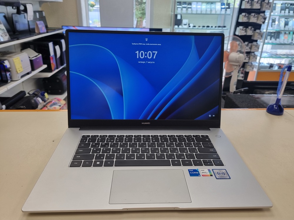 Ноутбук Huawei BoD-WDH9; Core i5-1135G7, Iris(R) Xe Graphics, 8 Гб, 512 GB, Нет