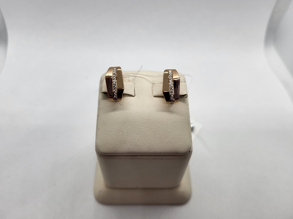 СЕРЬГИ С КАМНЯМИ (Au 585)