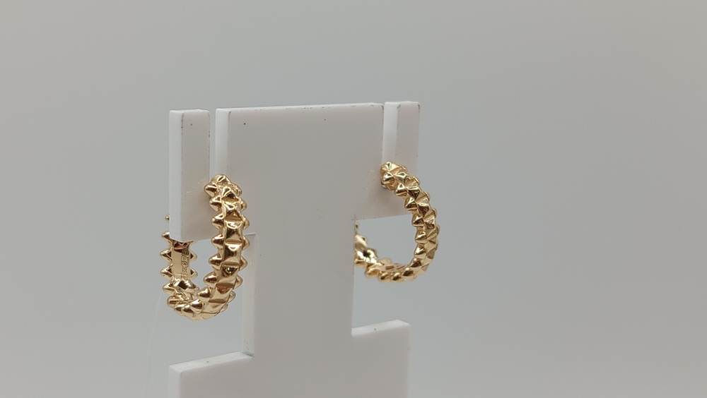 СЕРЬГИ БЕЗ КАМНЯ (Au 585)