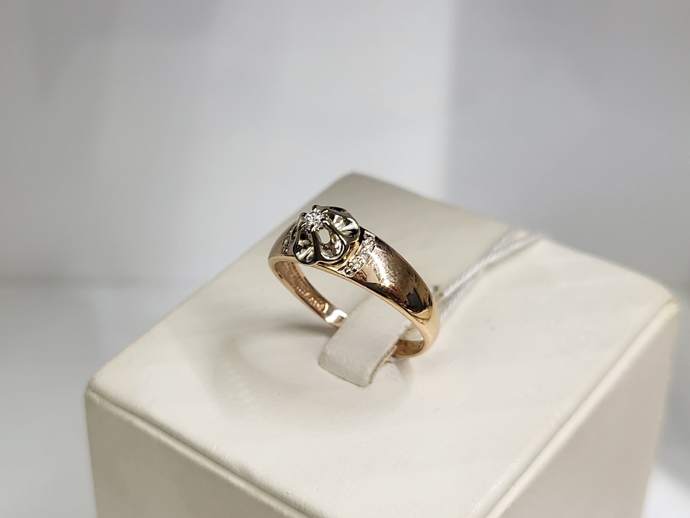 КОЛЬЦО БРИЛЛИАНТ Au 585