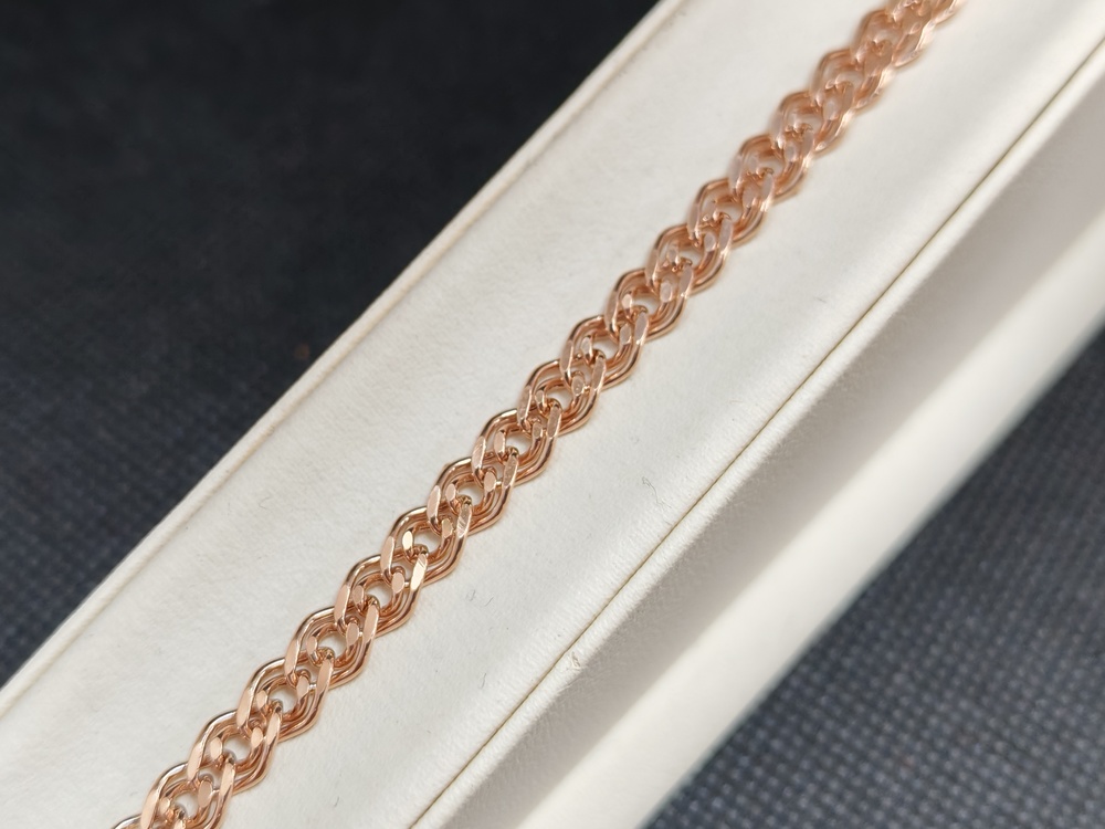 620715024 БРАСЛЕТ ПУСТОТЕЛЫЙ Якорное (Au 585)