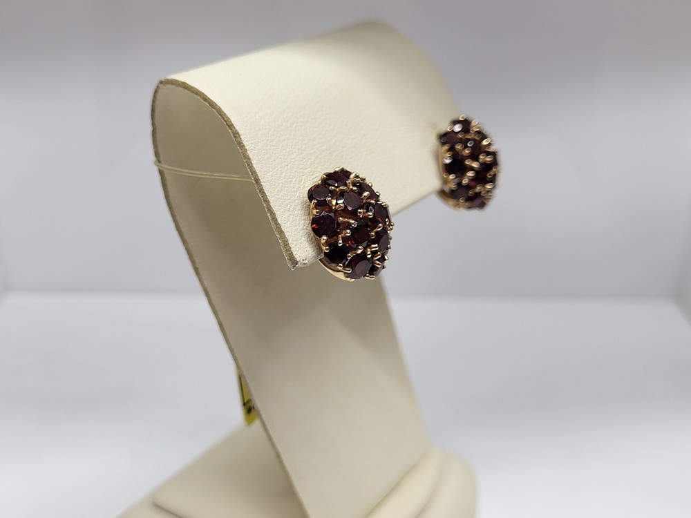 728291 СЕРЬГИ С КАМНЯМИ (Au 585)