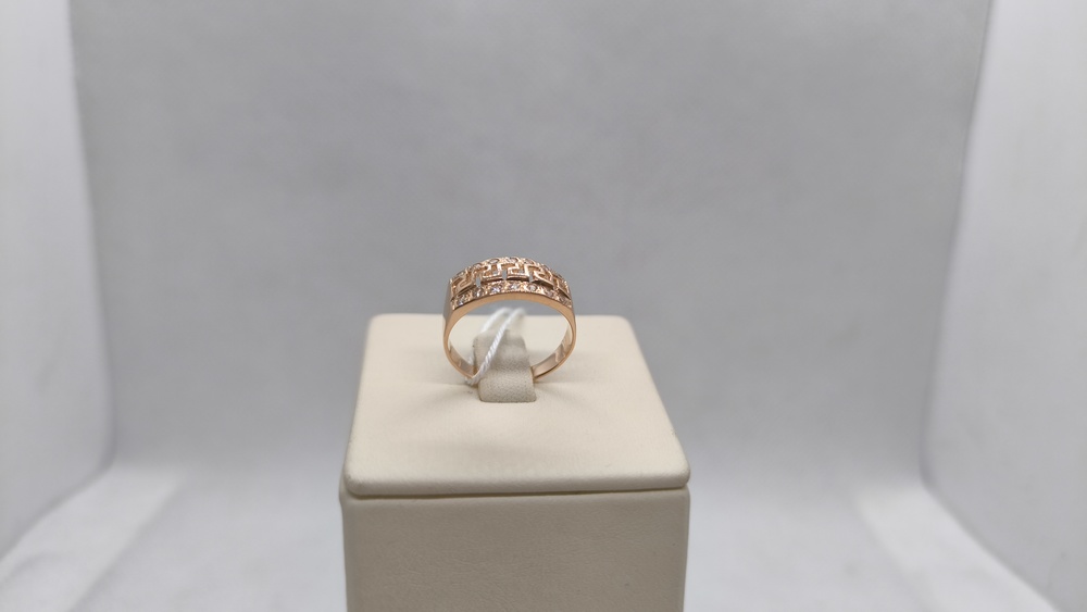 КОЛКМИ585 КОЛЬЦО С КАМНЯМИ (Au 585)