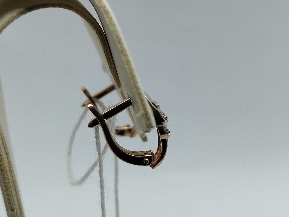 СЕРЬГИ С КАМНЯМИ (Au 585)