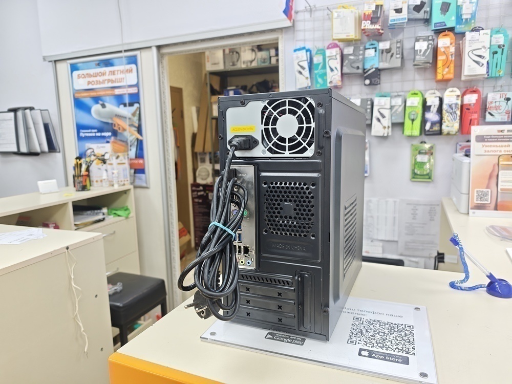 Системный блок EXEGATE; Ryzen 5 3400G, Radeon Vega 11, 8 Гб, 500 Гб, 500 Гб