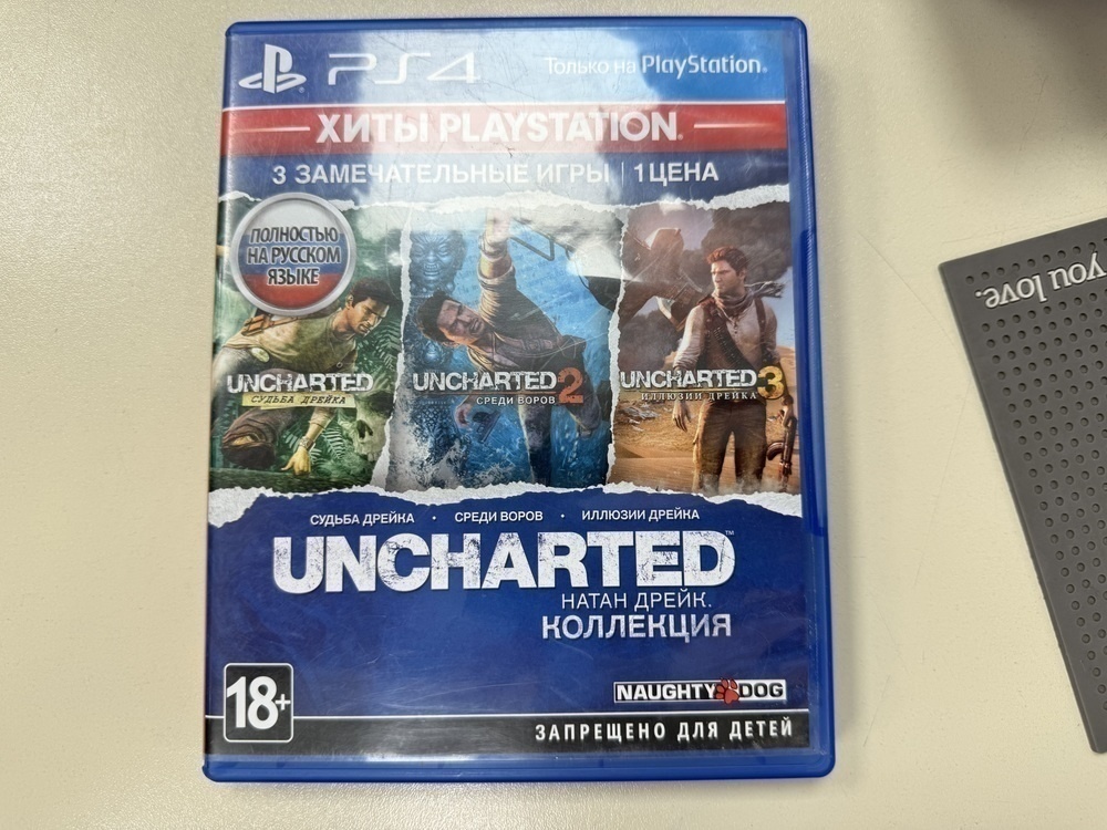 Игра Playstation 4 Uncharted: Путь вора