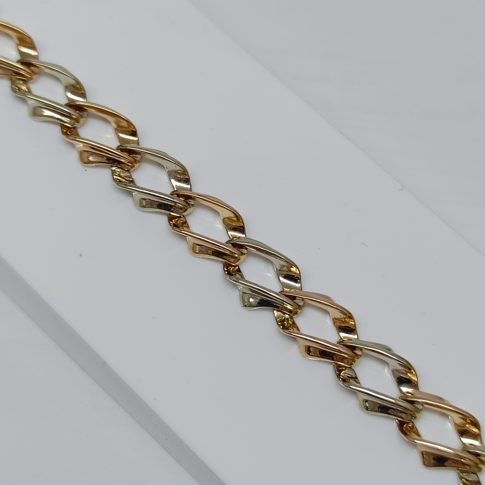 БРАСЛЕТ ПОЛНОВЕСНЫЙ Фантазия Au 585