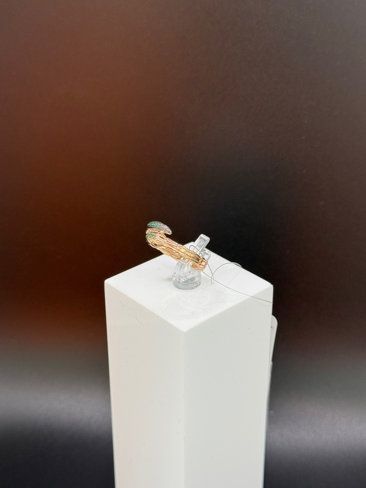 К19217875 КОЛЬЦО С КАМНЯМИ (Au 585)