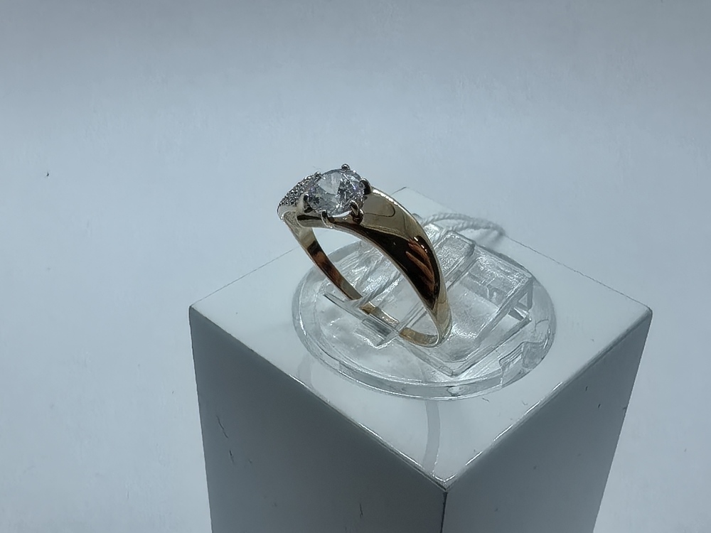 КОЛКМИ585 КОЛЬЦО С КАМНЯМИ (Au 585)