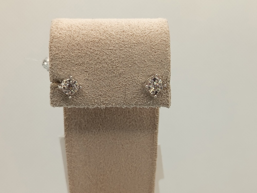 СЕРЬГИ ПУСЕТЫ Бриллиант (Au 585)