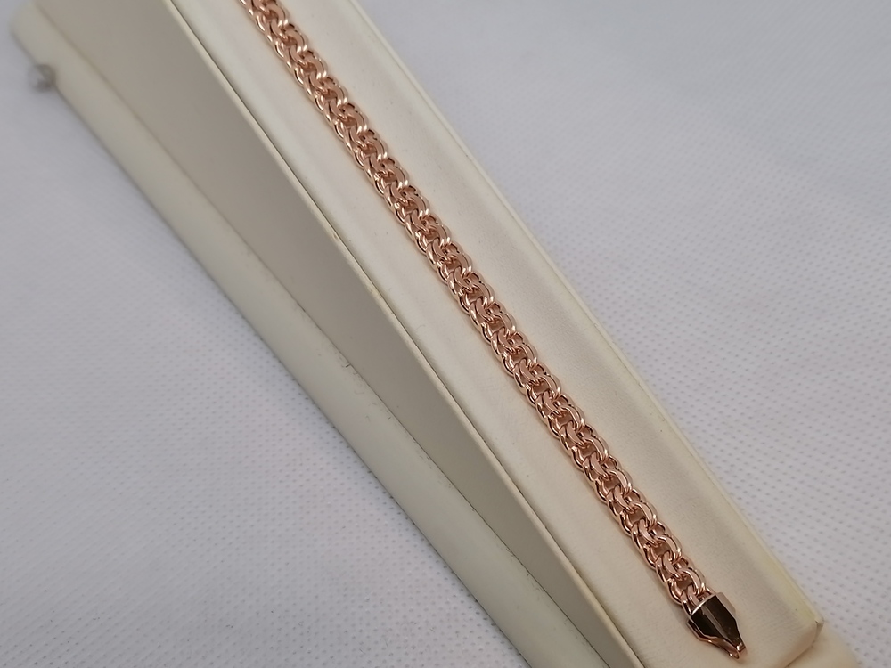 10100380120 БРАСЛЕТ ПУСТОТЕЛЫЙ Бисмарк (Au 585)