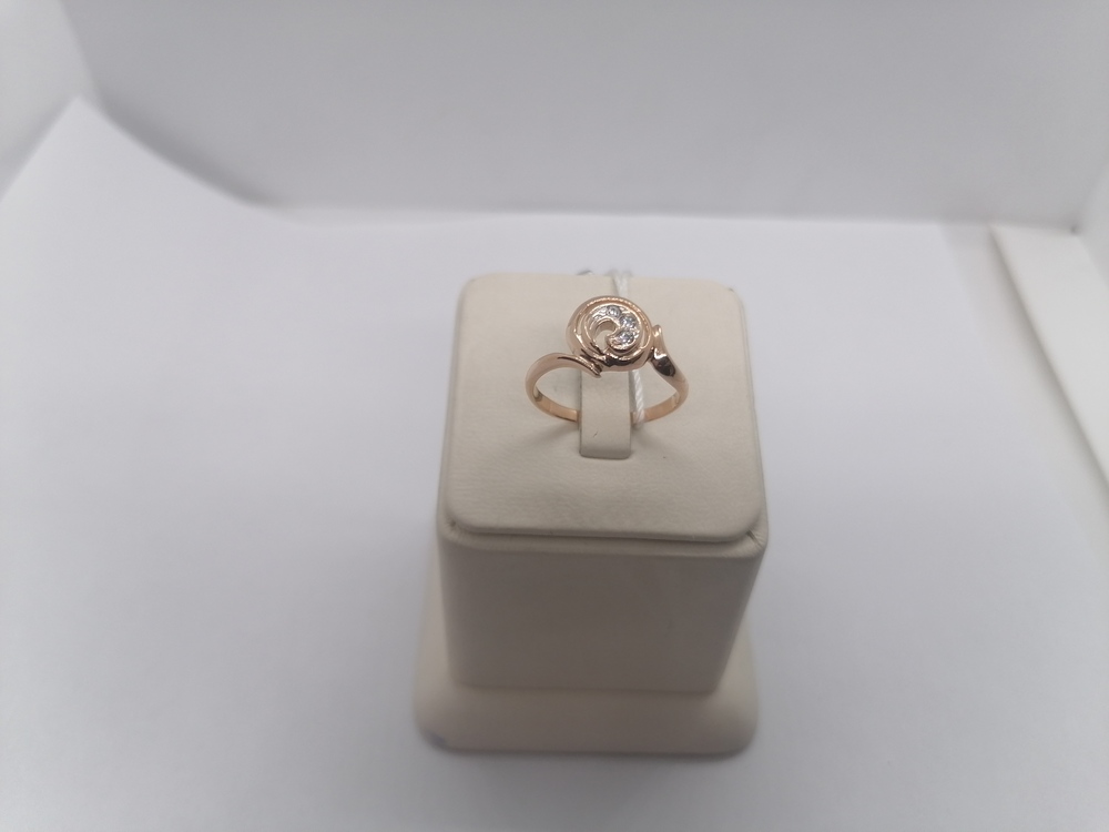 КОЛКМИ585 КОЛЬЦО С КАМНЯМИ (Au 585)
