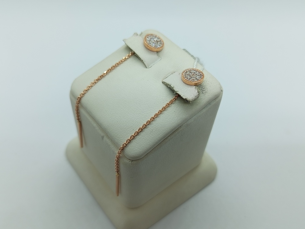  СЕРЬГИ ПРОДЕВКИ (Au 585)