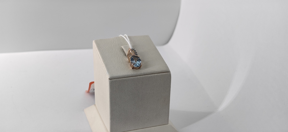 ПОДКМИ585 ПОДВЕСКА С КАМНЯМИ (Au 585) ПОДКМИ585 ПОДВЕСКА С КАМНЯМИ (Au 585)