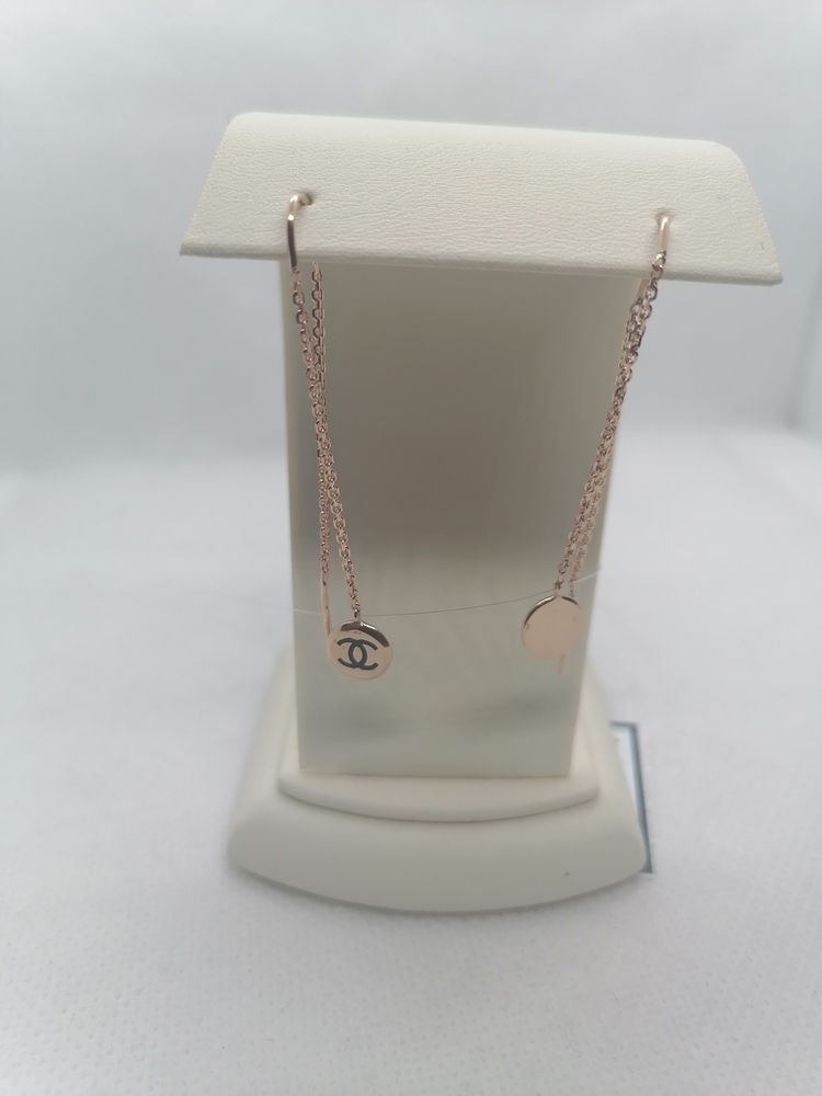 СЕРЬГИ ПРОДЕВКИ эмаль (Au 585)