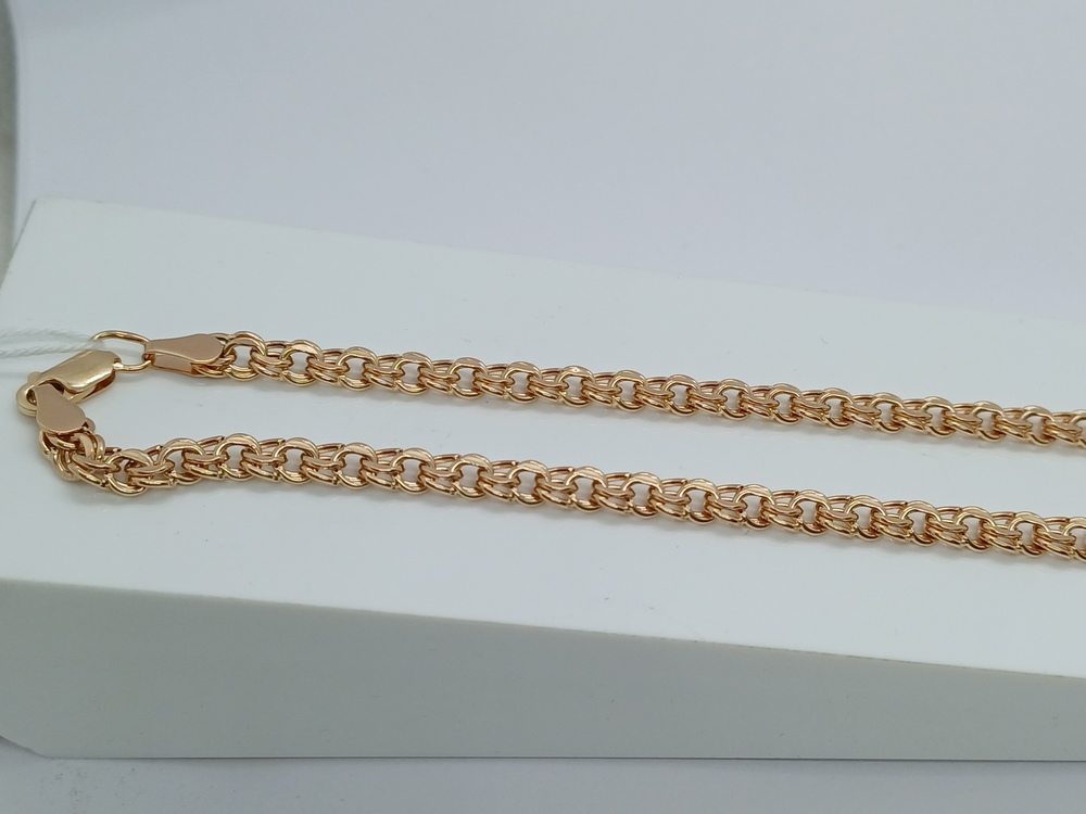 ЦПБС585 ЦЕПЬ ПУСТОТЕЛАЯ Бисмарк (Au 585)