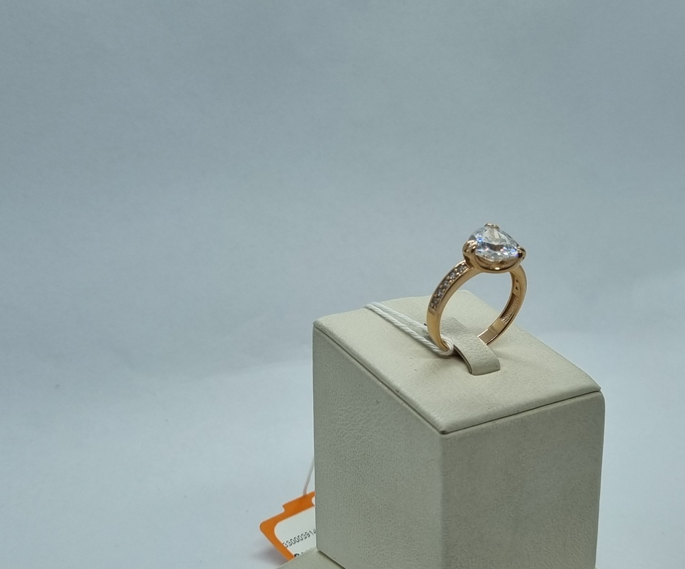 КОЛКМИ585 КОЛЬЦО С КАМНЯМИ (Au 585)
