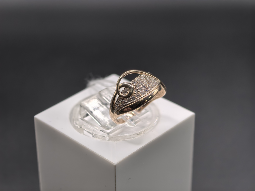 КОЛКМИ585 КОЛЬЦО С КАМНЯМИ (Au 585)