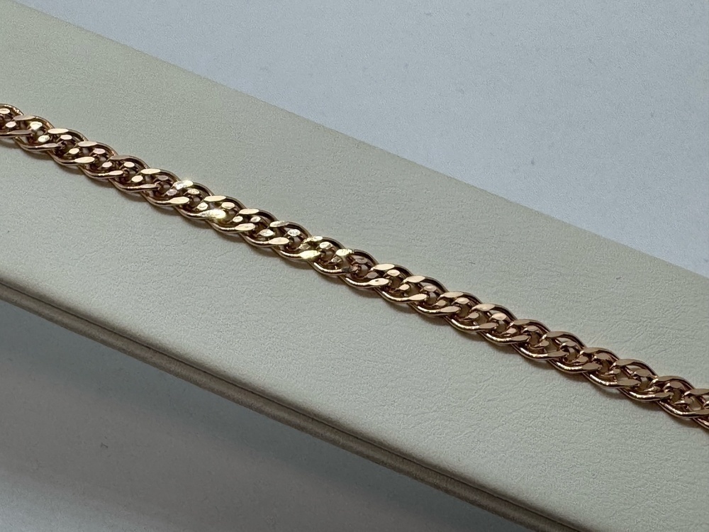 БРАСЛЕТ ПУСТОТЕЛЫЙ Нона (Au 585)