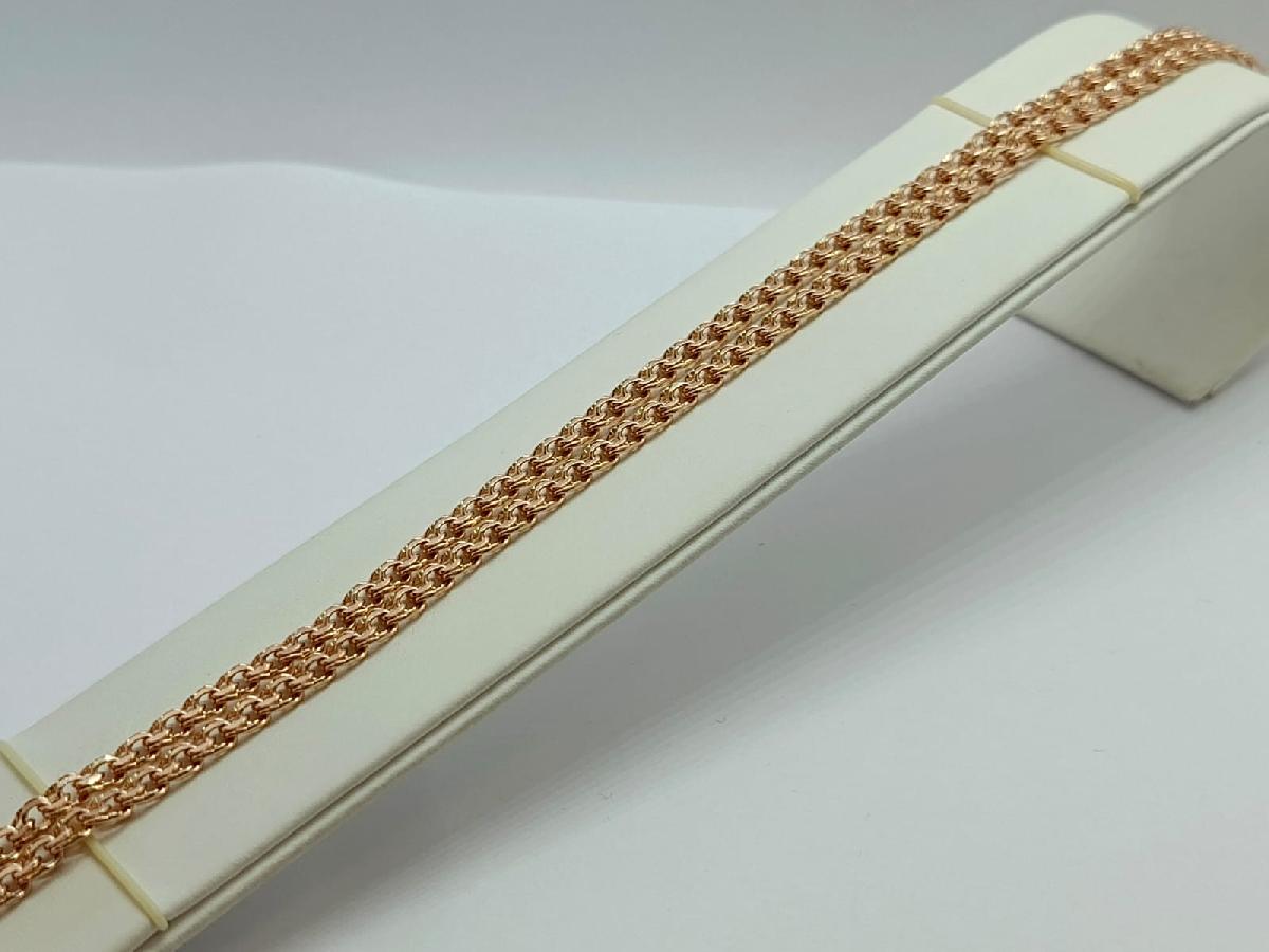 ЦЛБС585 ЦЕПЬ ПОЛНОВЕСНАЯ Бисмарк (Au 585)