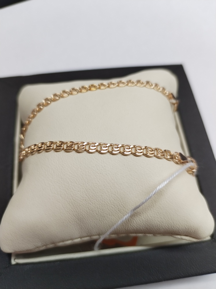 БРАСЛЕТ ПОЛНОВЕСНЫЙ Лав Au 585