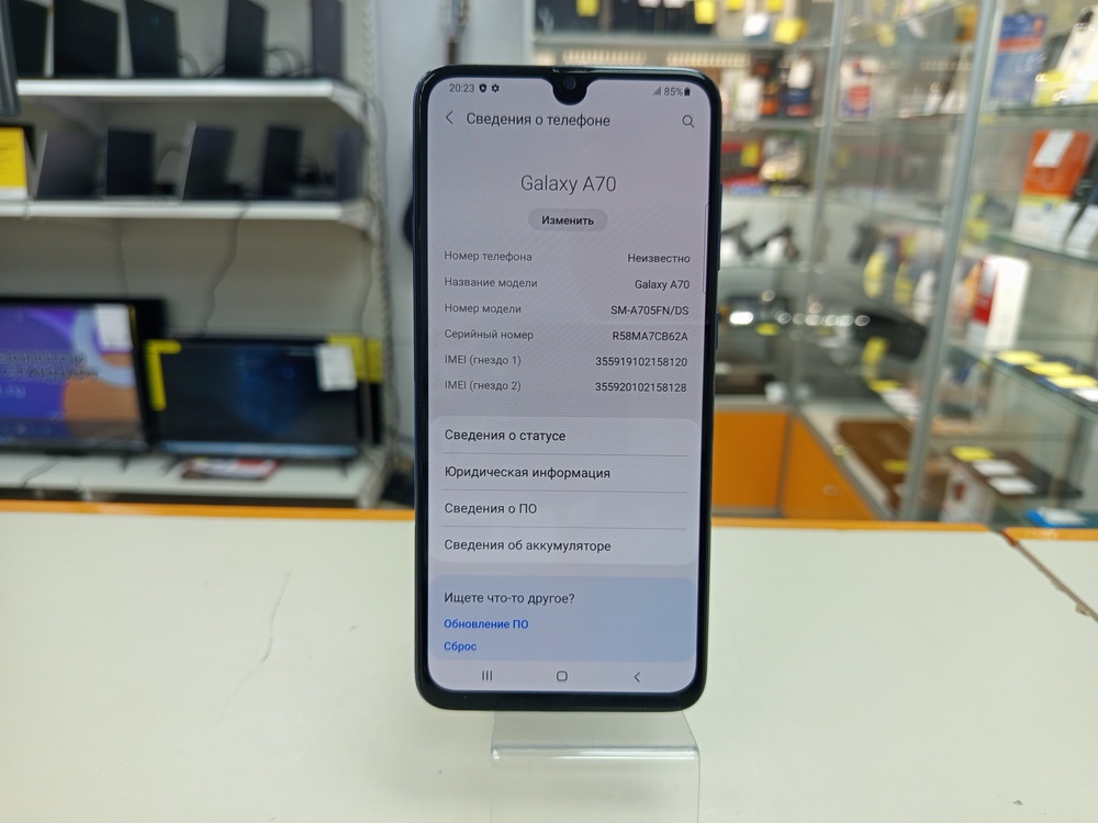 Смартфон Samsung Galaxy A70 6/128