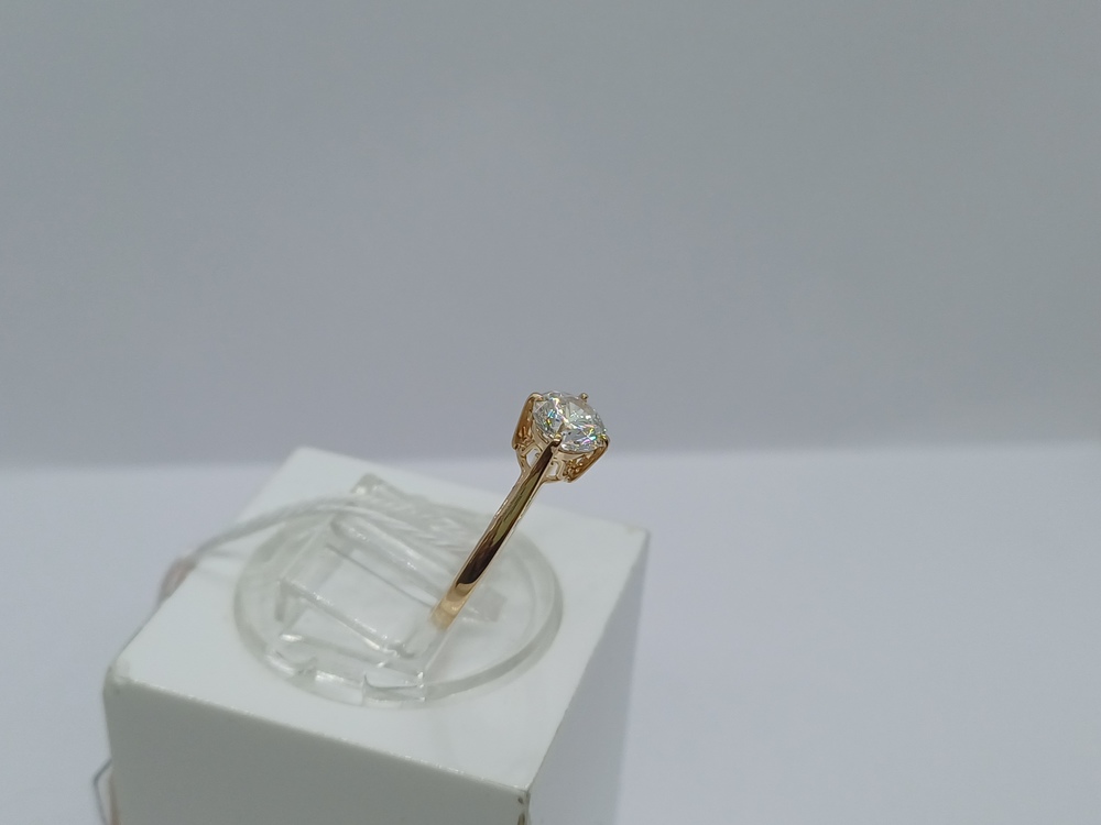 КОЛЬЦО С КАМНЕМ (Au 585)