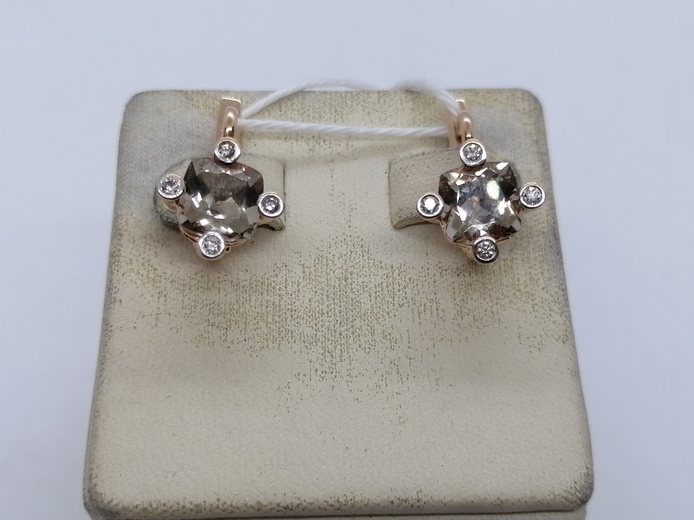 СЕРЬГИ БРИЛЛИАНТ (Au 585)