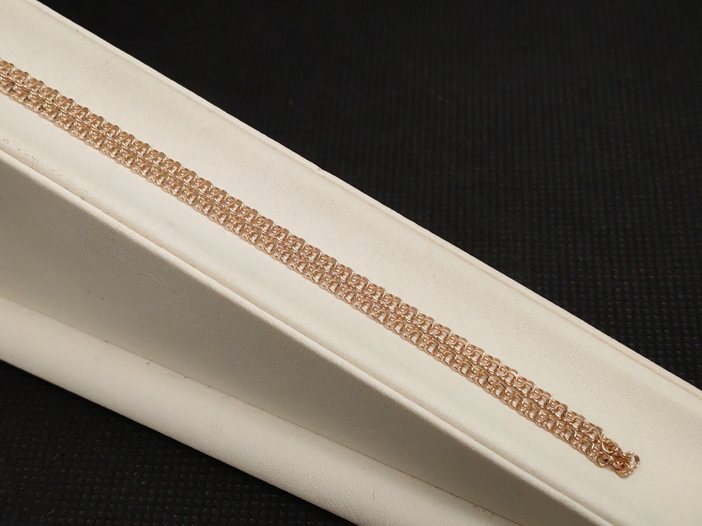 ЦЕПЬ ПОЛНОВЕСНАЯ Бисмарк (Au 585)