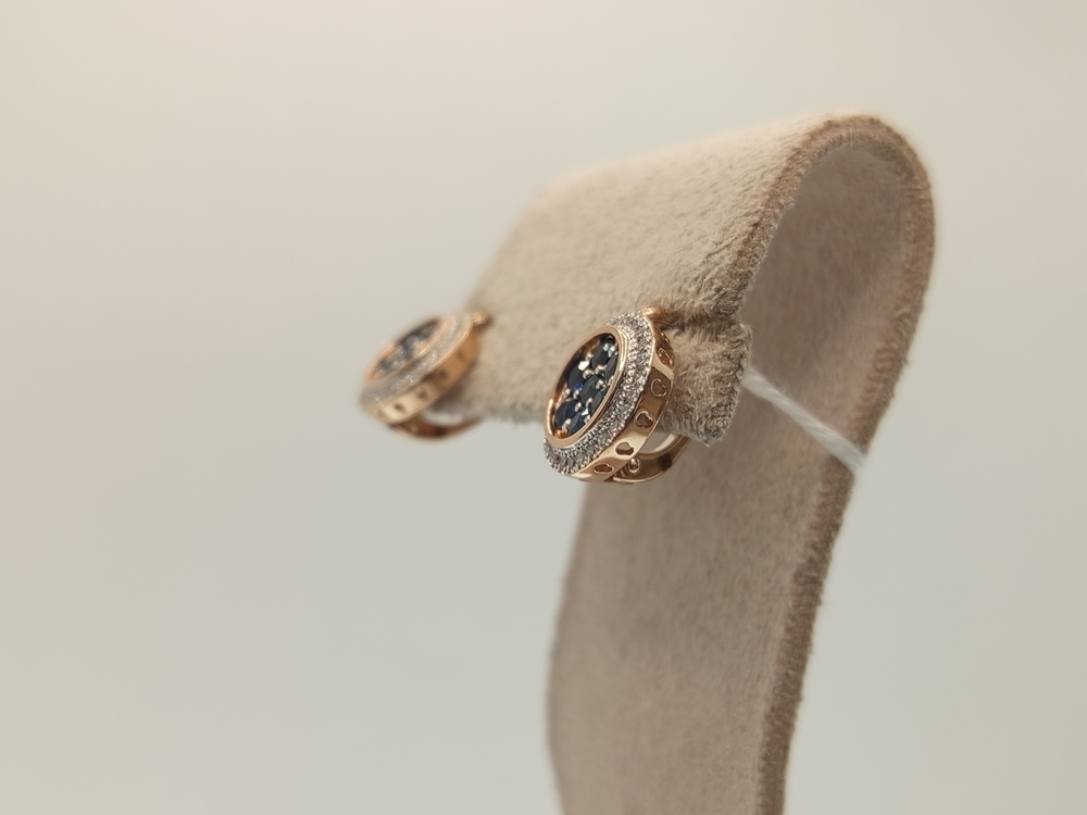 СЕРЬГИ БРИЛЛИАНТ (Au 585)