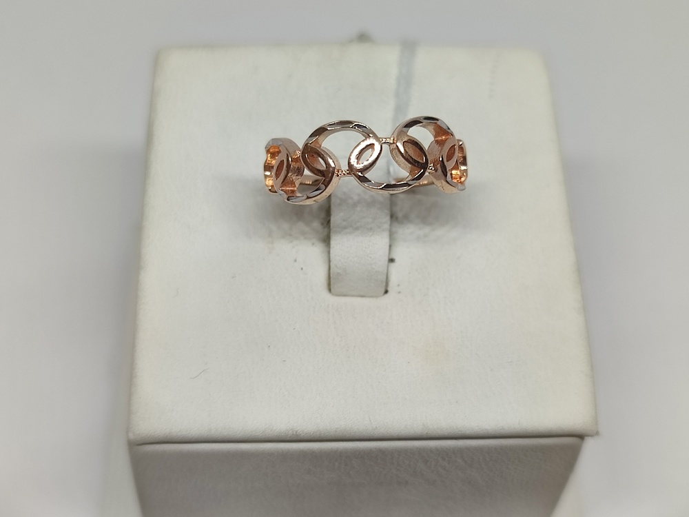 КОЛБКМ585 КОЛЬЦО БЕЗ КАМНЯ (Au 585)