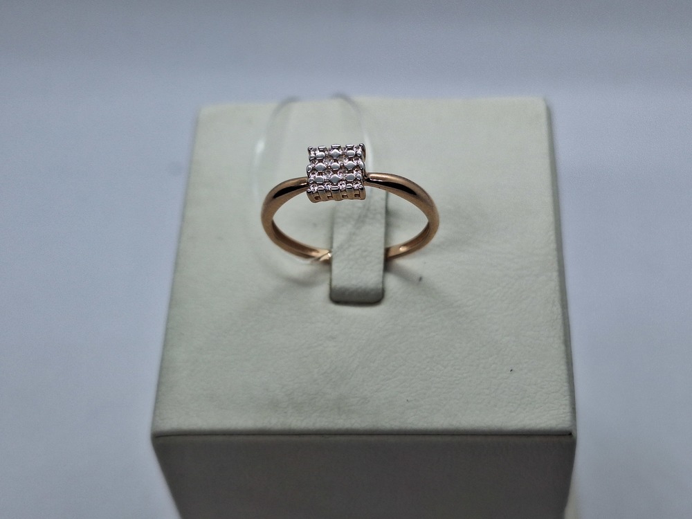 019249 КОЛЬЦО С КАМНЯМИ (Au 585)